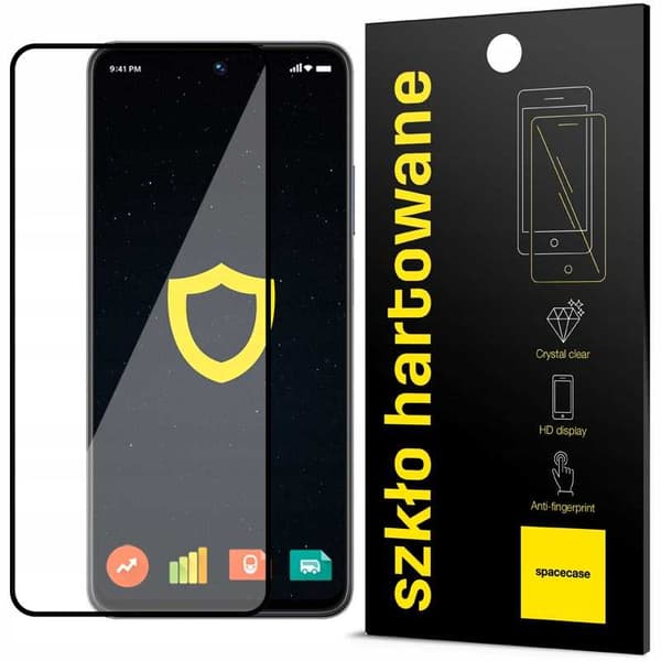 Spacecase 5D Härdat Glas För Realme C55 Skärmskydd Front