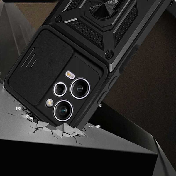 Spacecase Case Cover För Poco X5 Pro Note 12 Pro Black