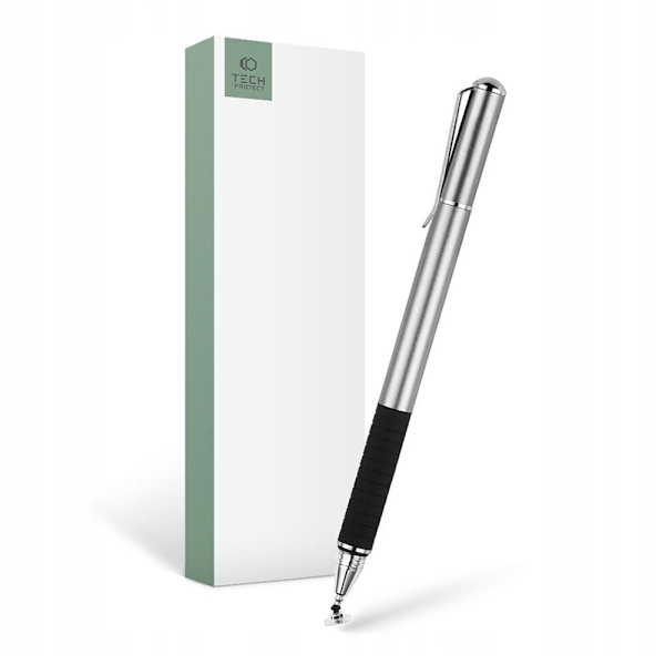 TECH-PROTECT STYLUS PENN SØLV