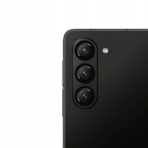 Rymdfodral Kameraring Av Härdat Glas För Samsung Galaxy Z Fold 5 Svart