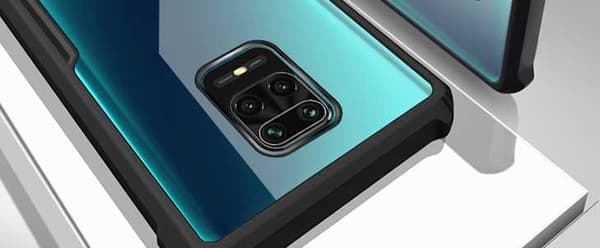 Spacecase Case Cover För Xiaomi Note 9S 9 Pro Black