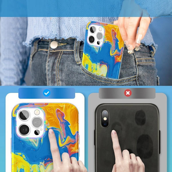 KINGXBAR CASE CASE COVER COVER TIL IPHONE 12 PRO MAX