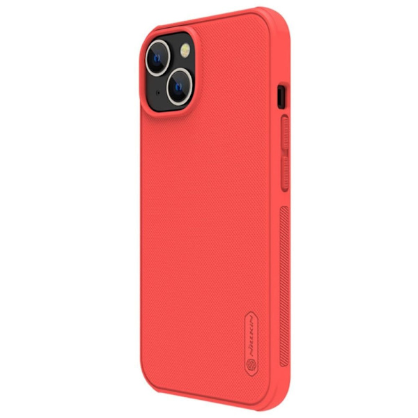 Nillkin Super Frosted Shield Pro-deksel til iPhone 14 Plus, bakdeksel, rødt