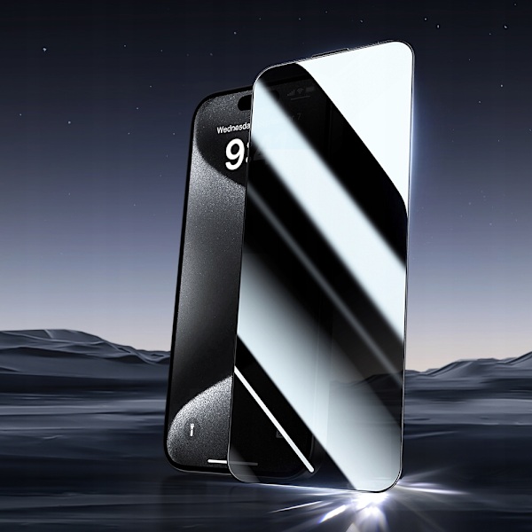 MCDODO EZ PASTE HÄRDAT GLAS SEKRETESSGLAS FÖR IPHONE 16 PRO