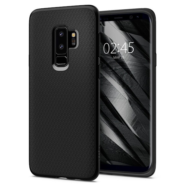 SPIGEN LIQUID AIR GALAXY S9+ PLUSS MATT SVART