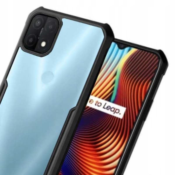 Spacecase Fodral Till Realme 7I Narzo 30A Telefon Svart