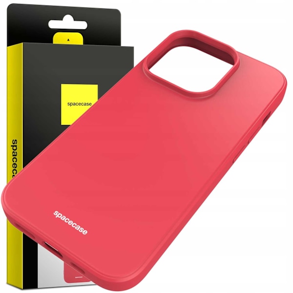 Spacecase Silikonfodral För Iphone 14 Pro Max Red