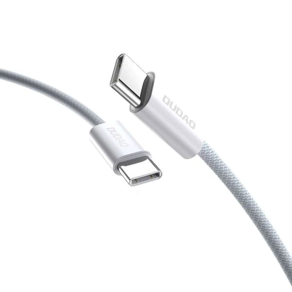 Dudao L6C PD 60W USB-C - USB-C kabel 2m - hvit