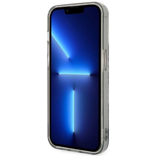 Guess GUHCP14LHGPLHG iPhone 14 Pro 6.1 grå/grå hardt etui porselenssamling