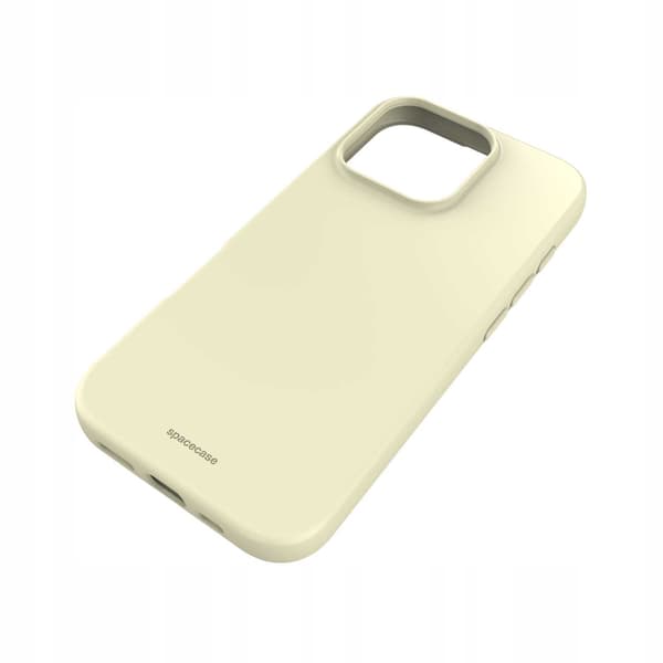 Spacecase Silikonfodral För Iphone 16 Pro Bone Phone Skydd