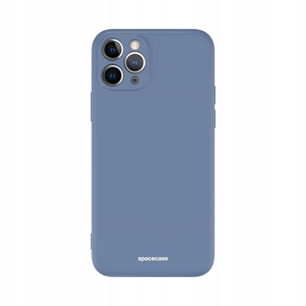 Spacecase Silikonfodral För Iphone 11 Pro Max Blåt Skydd