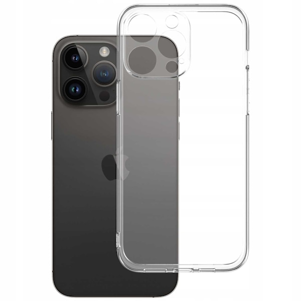 Spacecase Clear Case För Iphone 14 Pro Max, Transparent, Skyddande