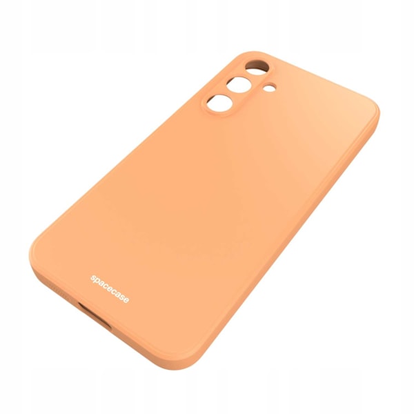 Spacecase Silikonfodral För Galaxy S23 Fe Orange Skydd
