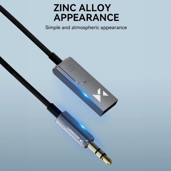 WOZINSKY WTODB BLUETOOTH 5.3 LYDADAPTER / AUX LYDMODTAGER