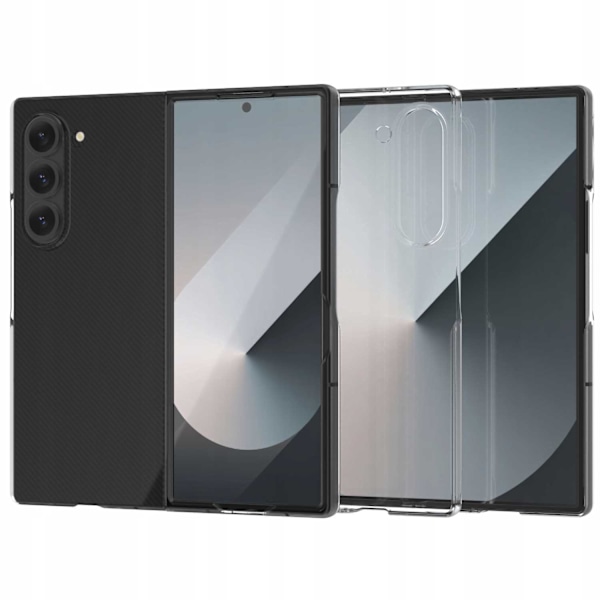 Spacecase Case Cover Till Samsung Galaxy Z Fold 6 Transparent