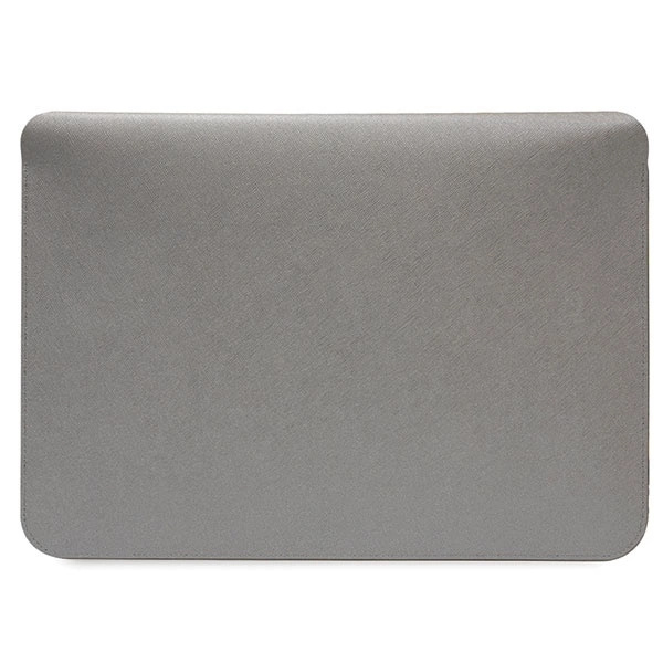 KARL LAGERFELD SAFFIANO KARL&CHOUPETTE ETUI TIL EN 16" BÆRBAR COMPUTER - SØLV