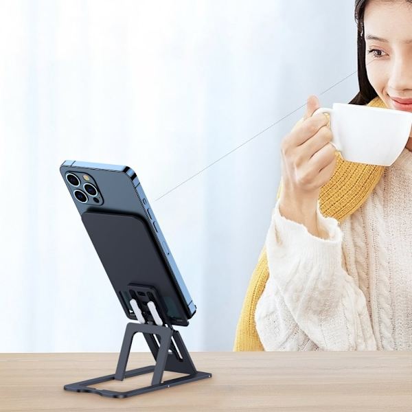 Choetech sammenleggbart stativ for smarttelefon/nettbrett grå (H064)