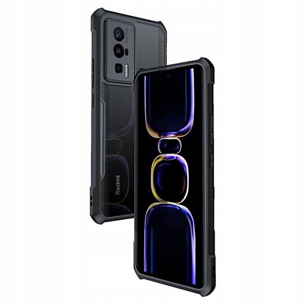 Spacecase Case Cover För Poco F5 Pro Black Phone