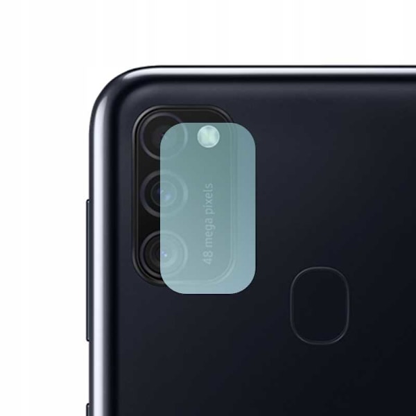 Rymdfodral Kameraglas I Härdat Glas För Samsung Galaxy M21 3D