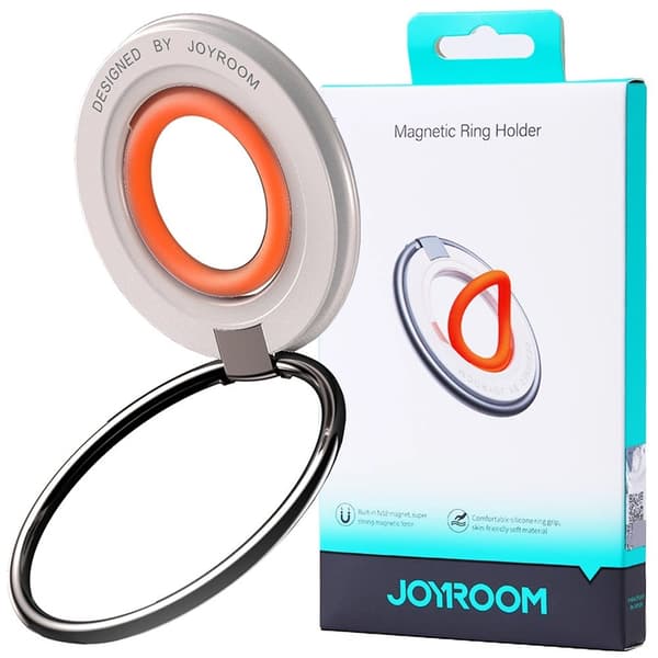 JOYROOM MAGNETISK RINGHOLDER TELEFON/CASE ORANGE