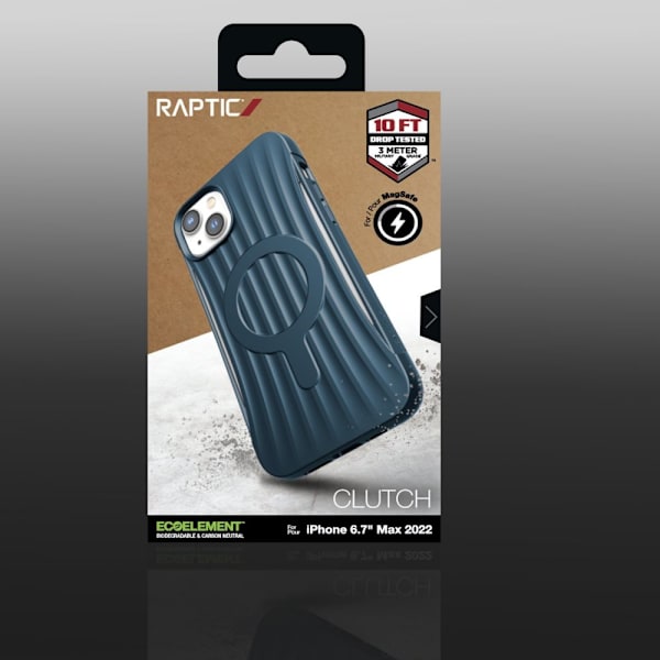 RAPTIC X-DORIA CASE MED MAGSAFE TIL IPHONE 14+ BLÅ