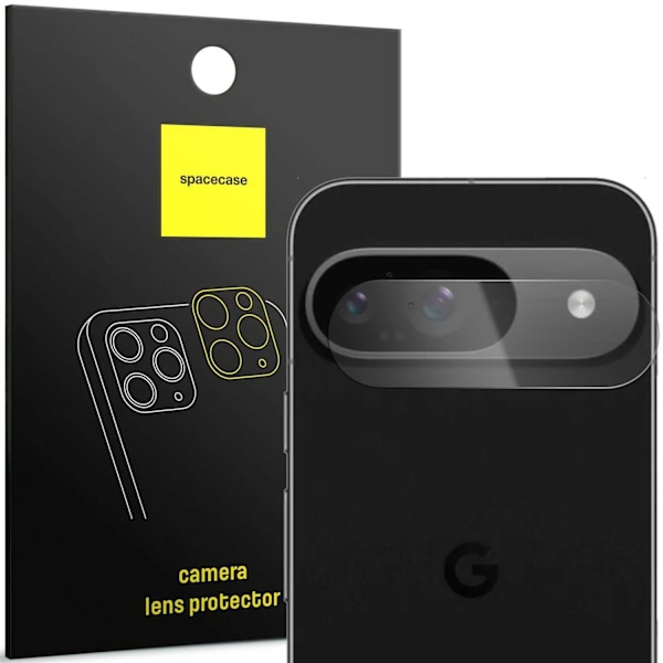 Spacecase Case Case Till Google Pixel 9 Case Camera Glass Phone