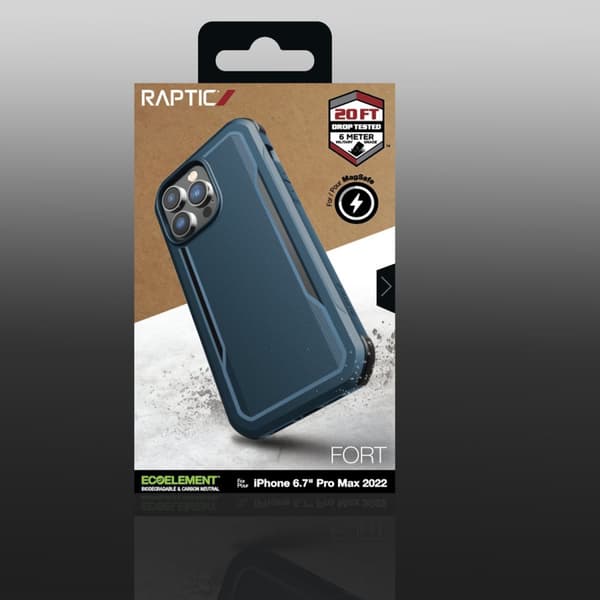RAPTIC X-DORIA CASE CASE COVER TIL IPHONE 14 PRO MAX BLUE