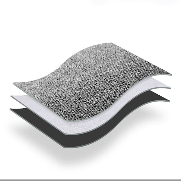 Baseus 2 x mikrofiberhåndklær for tørking av bilmikrofibre 40 cm x 40 cm grå (CRXCMJ-0G)