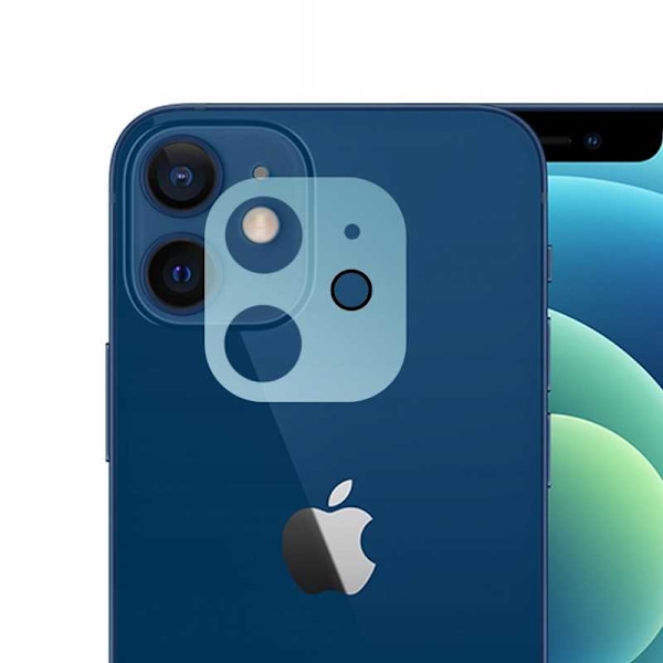 Rymdfodral Härdat Kameraglas För Iphone 12 Mini Skydd