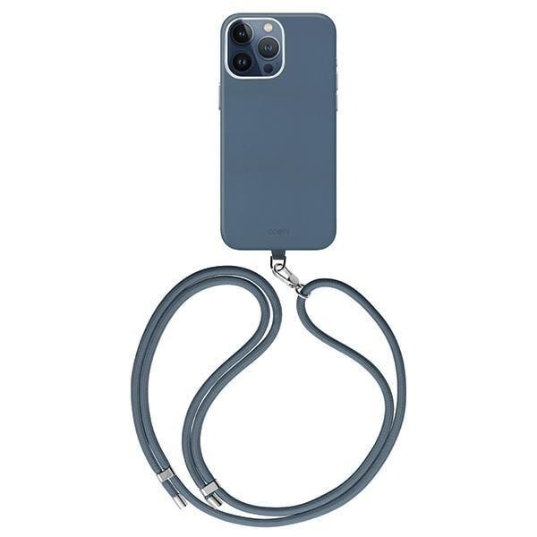 UNIQ-deksel Coehl Muse iPhone 15 Pro 6.1 Magnetisk lading blå/safirblå