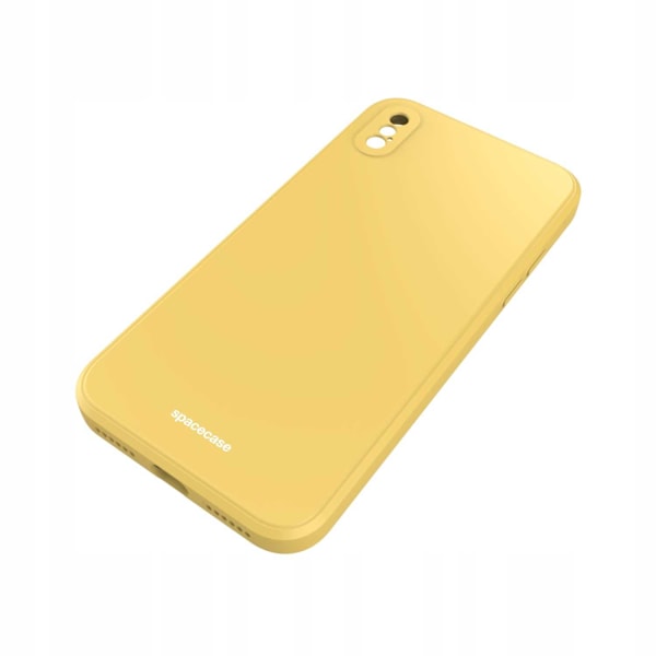 Spacecase Silikonfodral För Iphone X Xs Gul Skydd