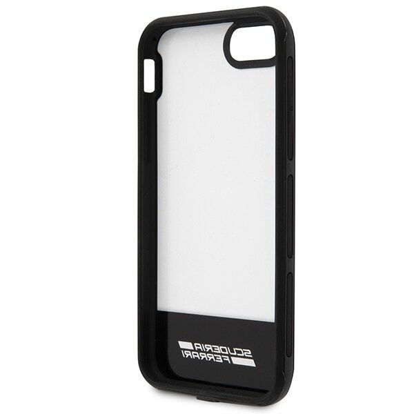Ferrari Hardcase FEHCP7BISBK iPhone 7/8 /SE 2020 / SE 2022 transparent svart