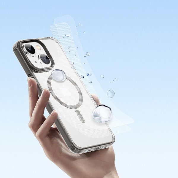 Dux Ducis Clin2-deksel til iPhone 14 Plus, magnetisk MagSafe-deksel, grå
