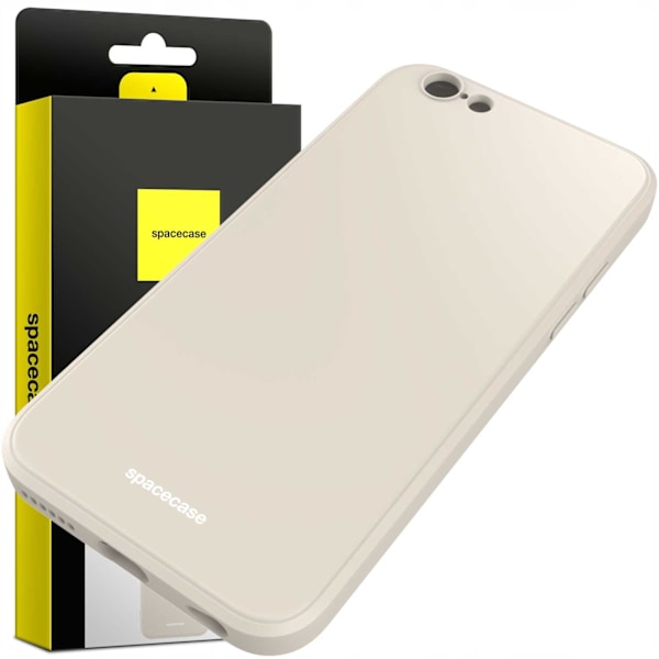 Spacecase Silikonfodral För Iphone 6 6S Bone Phone Skydd