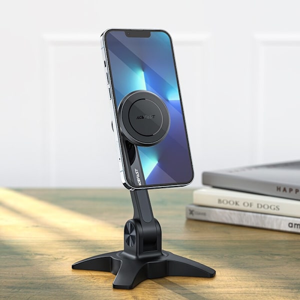 ACEFAST STATIV MAGNETISK HOLDER TIL TELEFON SORT
