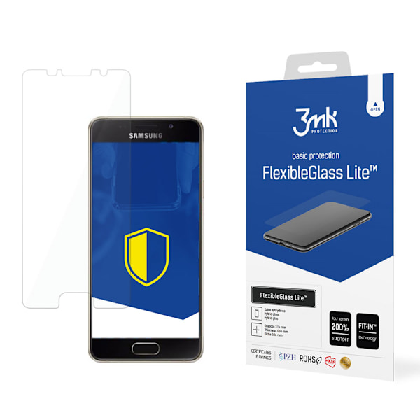 SAMSUNG GALAXY A3 2016 A310F - 3MK FLEXIBLEGLASS LITE