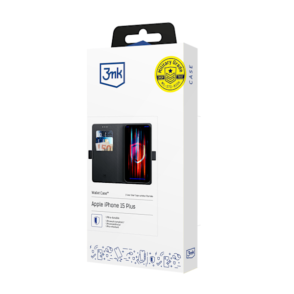 APPLE IPHONE 15 PLUS - 3MK WALLET CASE