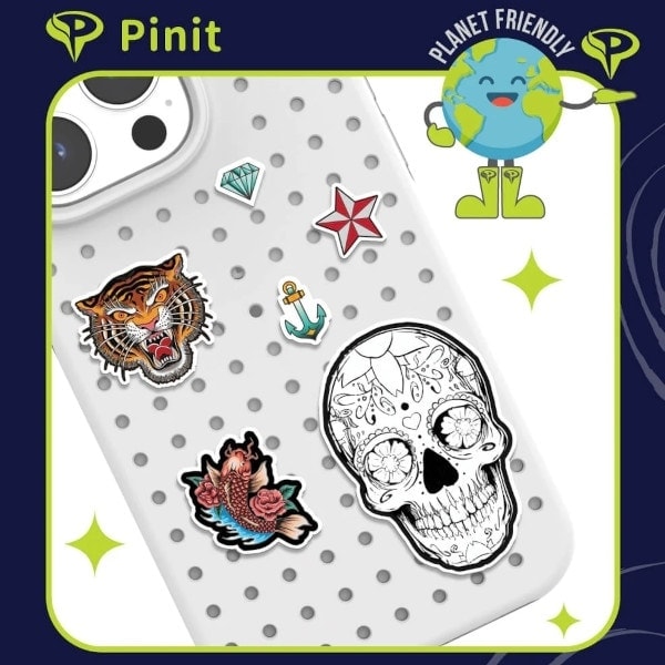 Pinit Tattoo Pins för Pinit Case Pattern 3