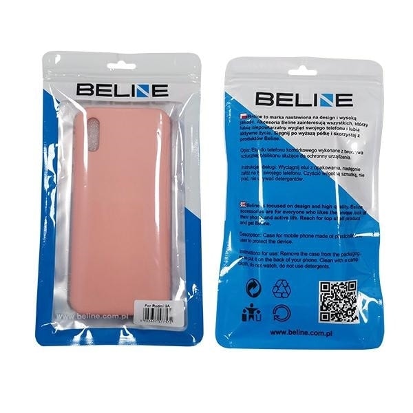 Beline Silikonfodral Xiaomi Redmi 10A rosa-guld/roséguld