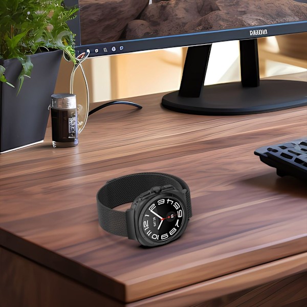 TEKNISK BESKYTTELSE MILANESBAND SAMSUNG GALAXY WATCH ULTRA (47 MM) SØLV