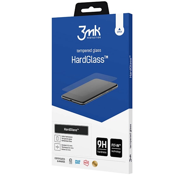 9H 3MK HARDGLASS GLAS TIL IPHONE X / XS / 11 PRO