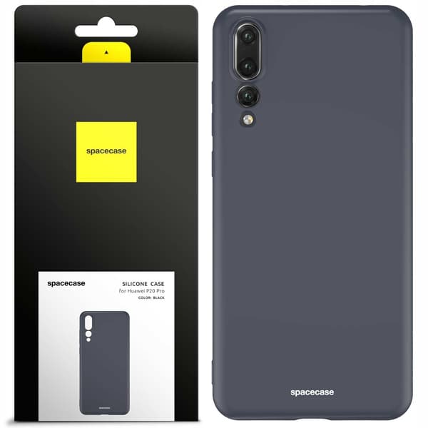 Spacecase Silikonfodral För Huawei P20 Pro Black
