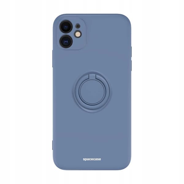 Spacecase Silikonringsfodral För Iphone 11 Blå