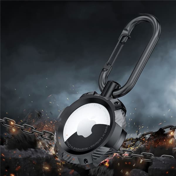 TECH-PROTECT TPUCARBON APPLE AIRTAG SVART