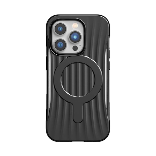 Raptic X-Doria Clutch Built Case for iPhone 14 Pro med MagSafe bakdeksel i svart