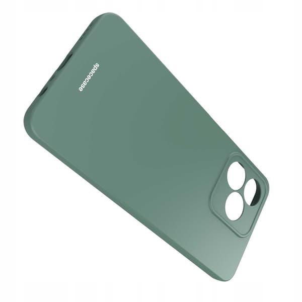 Spacecase Silikonfodral För Realme C51 C53 Note 50 Mörkgrön