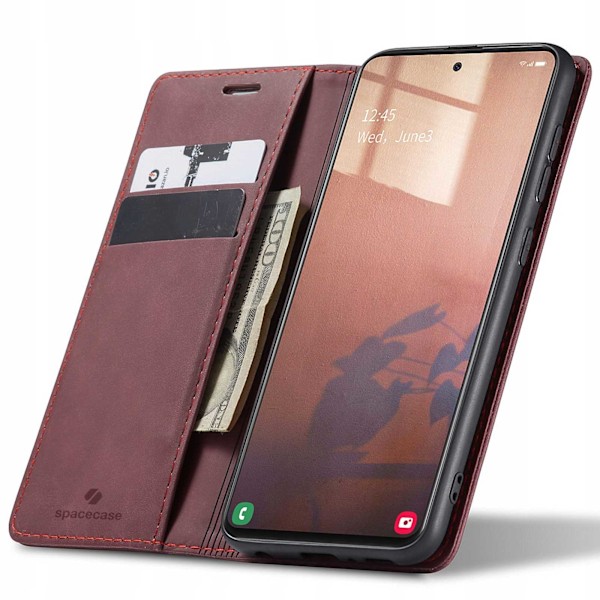 Spacecase Case Pålbockskydd För Samsung Galaxy A51 Röd