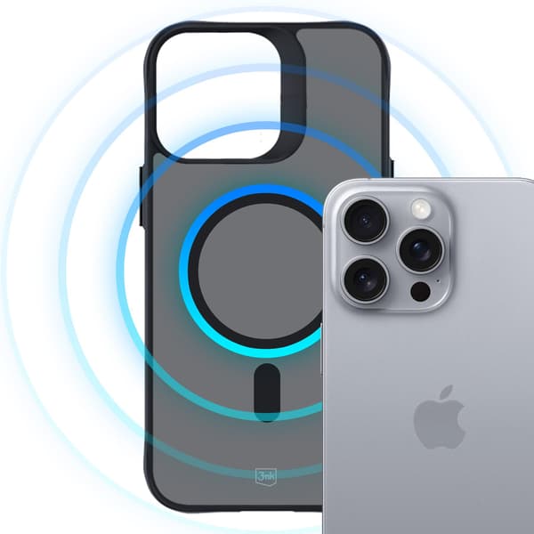 APPLE IPHONE 16 PRO MAX - 3MK SMOKE MAGCASE