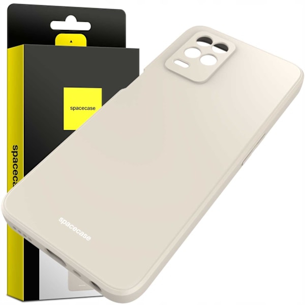 Spacecase Silikonecase För Realme 8 5G Bone