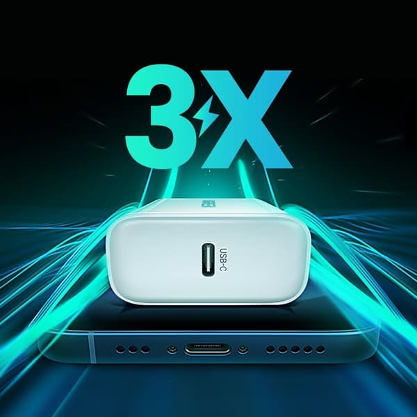 Ugreen USB Power Delivery 3.0 Quick Charge 4.0+ 20W 3A hvit lader (60450)